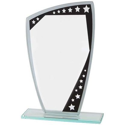 Cosmic - Mirror Series - Black and Silver Profiled Award - Available in 3 Sizes