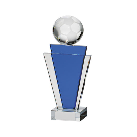 Gauntlet Premium Crystal Football Award