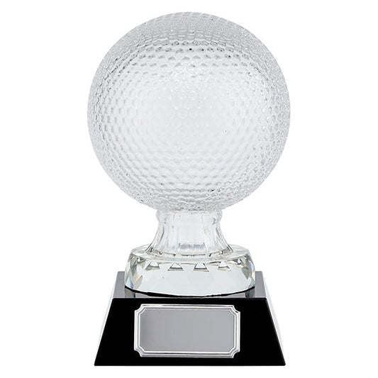 Supreme Golf - Premium Clear Crystal Golf Award