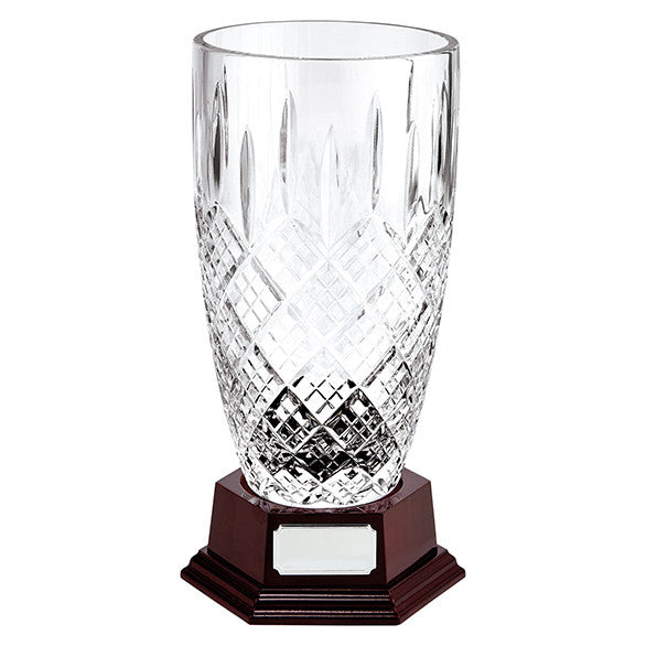 St Bernica - Crystal Vase