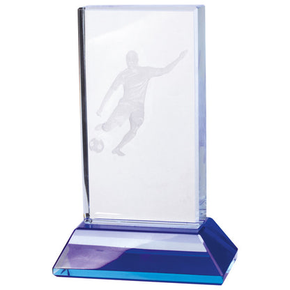 Davenport crystal football award by Gaudio Awards