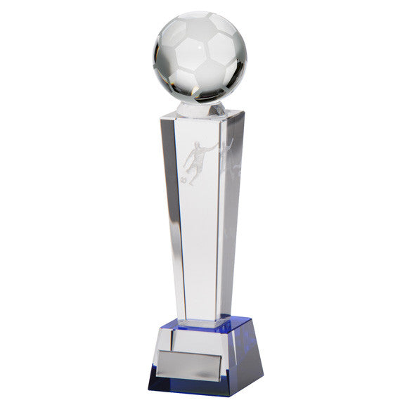 Legend Football - Premium Crystal Football Trophy