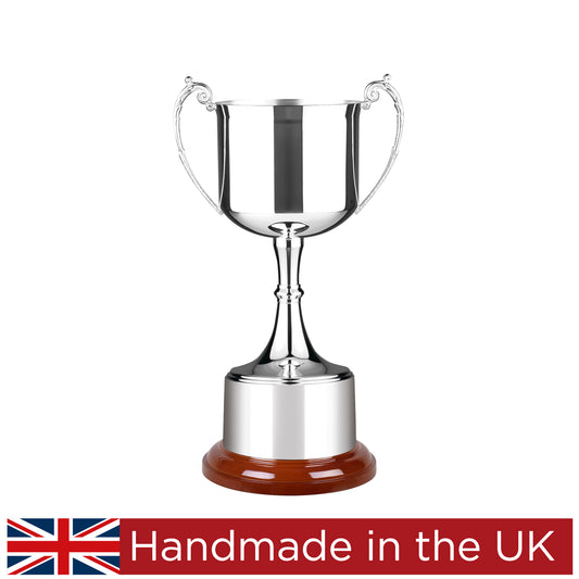 Prestigious Cup - Silver Plated - Patriot Handmade Cup by Gaudio Awards